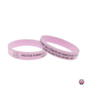 Bransoletka modlitwa Aniele Boży dla dzieci angielski mix kolorów 