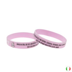 Bransoletka modlitwa Aniele Boży  dla dzieci włoski mix kolorów