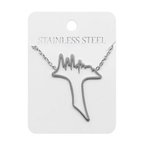 Naszyjnik - krzyżyk Tau - Stainless Steel
