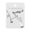 Naszyjnik - św. Franciszek z Asyżu - Stainless Steel