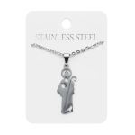 Naszyjnik - św. Benedykt - Stainless Steel