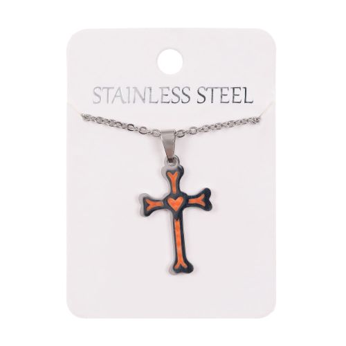 Naszyjnik - krzyżyk - Stainless Steel