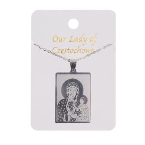Naszyjnik - Czarna Madonna - Our Lady of Częstochowa