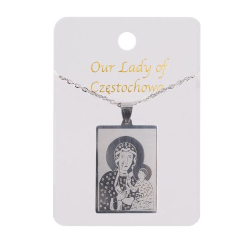 Naszyjnik - Czarna Madonna - Our Lady of Częstochowa