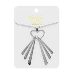 Naszyjnik - Serce Jezusa - Jezus Miłosierny - Merciful Heart