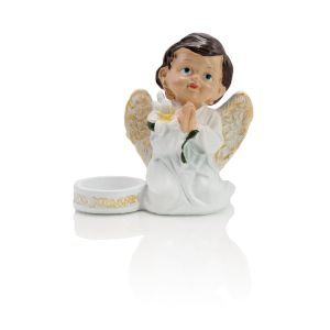 Świecznik - Anioł Stróż - Pamiątka Pierwszej Komunii Świętej