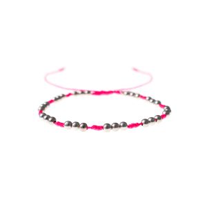 Bransoletka dziesiątek różańca neon Cromo mix kolorów 