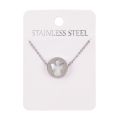 Naszyjnik - aniołek - Perla Madre - Stainless Steel