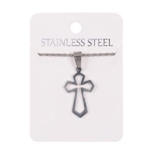 Naszyjnik - krzyżyk - Stainless Steel