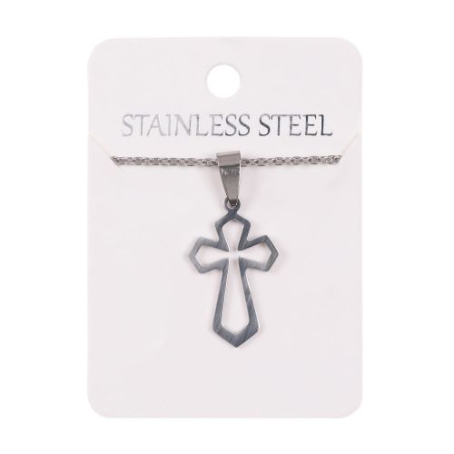 Naszyjnik - krzyżyk - Stainless Steel